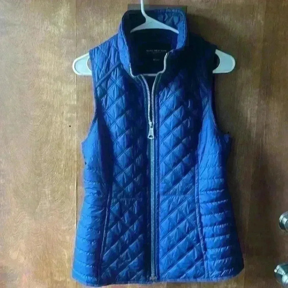 Marc New York Jackets & Blazers - MARC NEW YORK QUILTED NAVY BLUE VEST - S